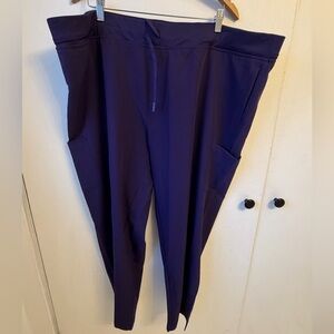 Mandala P-4XL Purple Lounge Pants | Drawstring Waist Cozy Activewear